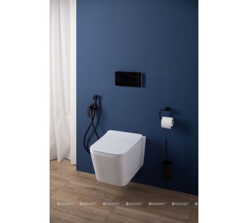 Унитаз подвесной Aquanet Tavr 2.0 W безободковый с сиденьем Soft Close 00243545