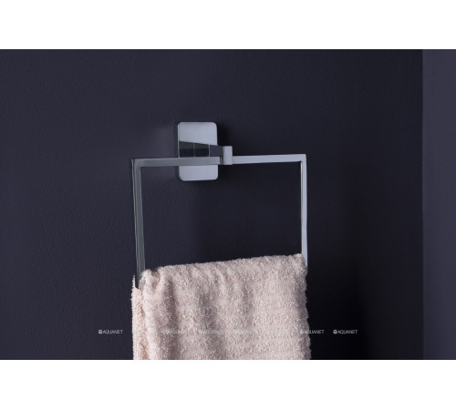 Держатель для полотенца в форме кольца Aquanet 6580 хром 6580