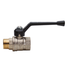 Кран шаровой Rubinetterie Bresciane UNI-SFER 3/4 вн-нар алюминиевая рукоятка 1501050000