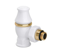 Клапан запорный угловой SR Rubinetterie Liberty 1/2 x 3/4 белый 0323-2000V00A