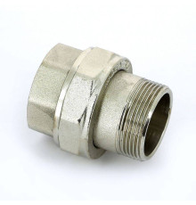 Разъемное соединение НВ Uni-Fitt прямое никелированное с плоской прокладкой 1 1/2 656N6000