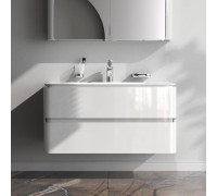 Тумба под раковину подвесная AM.PM Inspire V2.0 100 см белый глянец M30FHX1002WG