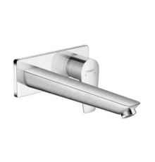 Смеситель для раковины Hansgrohe Talis E настенный однорычажный скрытого монтажа излив 225 мм хром 71734000