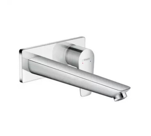 Смеситель для раковины Hansgrohe Talis E настенный однорычажный скрытого монтажа излив 225 мм хром 71734000