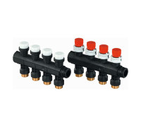 Коллектор Uponor Vario PLUS с клапанами LS 4x3/4 Eurocone 1030581