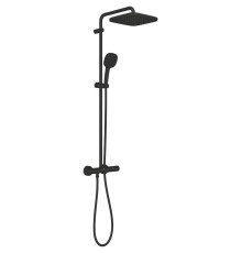 Душевая система GROHE Tempesta System 250 Cube с термостатом матовый черный 266892431