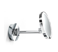 Зеркало косметическое Decor Walther Just Look WR 21.5 см LED 5x аккумулятор хром 0125600