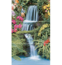 Панно Ceradim Cascade из 3 шт 75х45 см КПН16Cascade