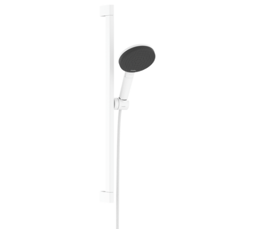 Душевой гарнитур Hansgrohe Raindance Alive Select S 625 мм Ø125 мм белый матовый 24600700
