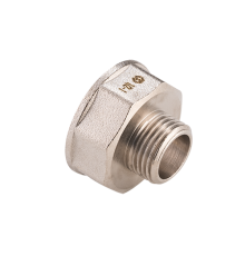 Переходник Bugatti 2 x 1 1/2 ВН латунь никелированная BF5750908