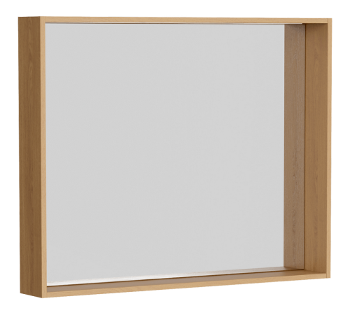 Зеркало в раме AQUATON Basic 1000х142х80 мм дуб золотой BAS0210DZ