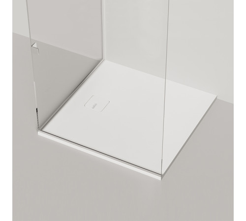 Душевой поддон Salini Oasi 100х100 см S-Stone белый матовый 120324M