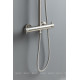 Душевая система Allen Brau Fantasy с термостатом и верхним душем 300 мм брашированный никель 5.11001-BN