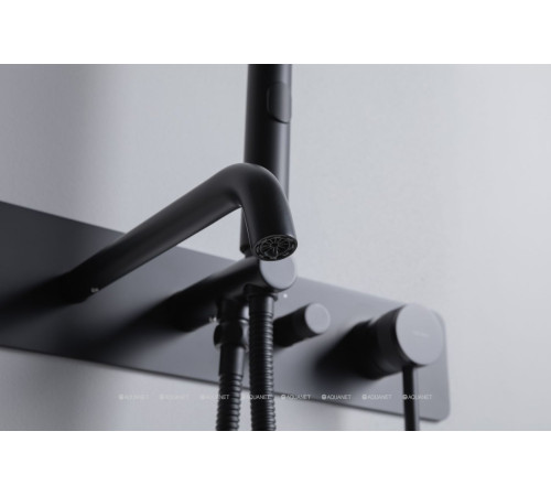 Смеситель для ванны Allen Brau Priority 3.0 встраиваемый черный матовый 5.31A05-31