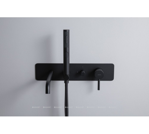 Смеситель для ванны Allen Brau Priority 3.0 встраиваемый черный матовый 5.31A05-31