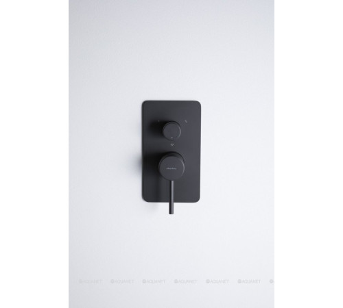 Смеситель встраиваемый Allen Brau Priority X3 на 3 выхода черный матовый 5.31A11-31