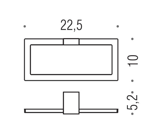Полотенцедержатель-кольцо Colombo Design MiniQ хром B5031.CR