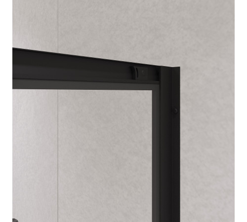 Душевой уголок полукруглый RGW Passage PA-51B 900x900 мм черный 02085199-14