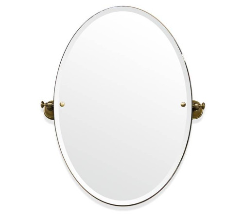 Зеркало овальное Tiffany World Harmony 021 56х66 см вращающееся бронза TWHA021br