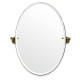 Зеркало овальное Tiffany World Harmony 021 56х66 см вращающееся бронза TWHA021br