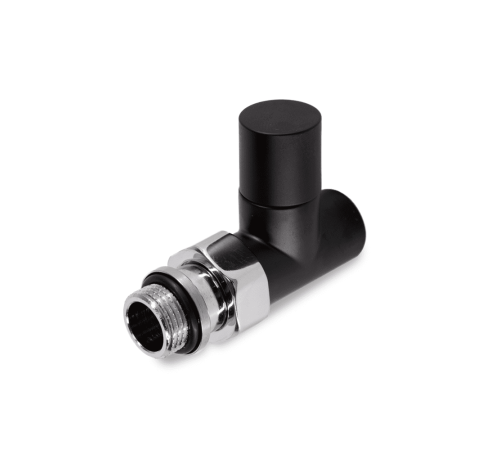 Вентиль прямой ручной SR Rubinetterie Tondera Light 1/2 черный матовый 0778-1500VC0S