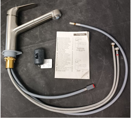 Смеситель для кухни Hansgrohe Focus M42 150 с выдвижным изливом 71814800