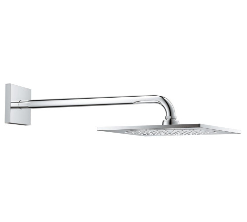Верхний душ Grohe Rainshower 254х254 мм с кронштейном 422 мм 26259000