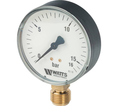 Манометр радиальный Watts MDR 80/16 1/2 Ду 80 мм 03.20.216