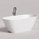 Ванна отдельностоящая Salini Sofia 185х90х60.5 см S-Stone белый матовый 102529M