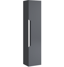 Пенал подвесной AQUATON Cube 300х1330х250 мм серый CUB0503GR