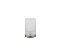 Стакан настольный Gessi Emporio сатинированное стекло Finox Brushed Nickel 38833#149