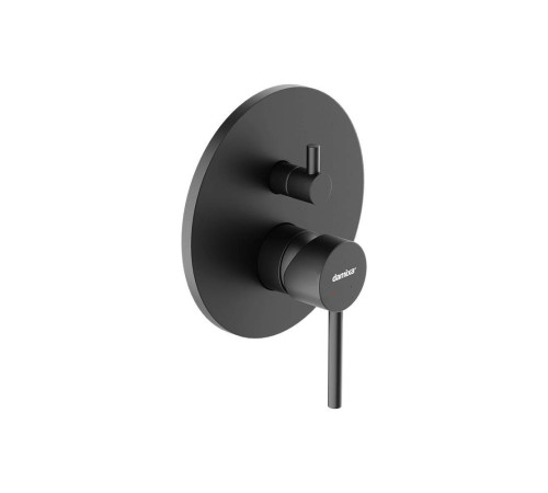 Встраиваемая душевая система Damixa Scandinavian Pure со смесителем черный матовый 936520300