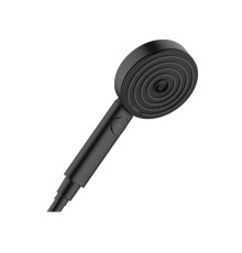 Ручной душ Hansgrohe Pulsify 105 3jet Relaxation EcoSmart черный матовый 24111670