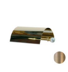 Держатель для туалетной бумаги с крышкой Tivoli World TW Crystal 219 подвесной бронза TWCR219br-sw