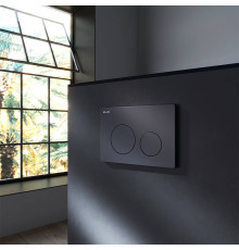 Клавиша для инсталляции механическая AM.PM PrimeFit L пластик черный матовый I090138