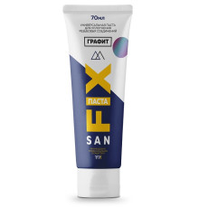 Паста универсальная для уплотнения резьбовых соединений SANFIX 70 мл графит 40715