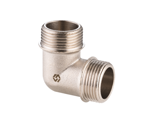 Угольник MVI 1/2 НН латунь никелированная BF53304