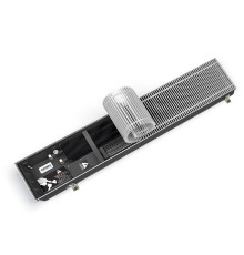 Внутрипольный конвектор Varmann Qtherm 230x75x3000 мм роликовая решетка алюминий U-рамка EC Q 230.75.3000 RR U EV1