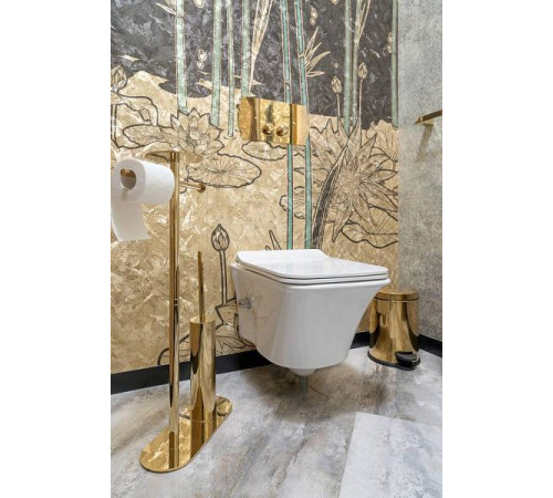 Кнопка смыва Boheme Medici для инсталляции бронза 651