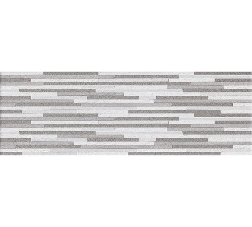 Плитка настенная Laparet Vega серый мозаика 20х60 см 00-00-5-17-10-06-490