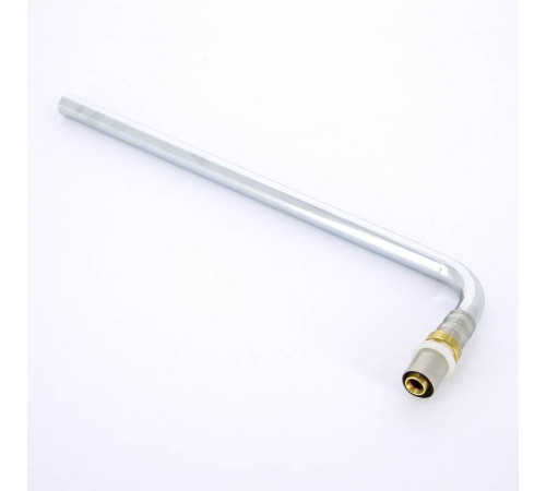 Угол пресс с трубкой для подключения радиатора Tiemme 16x15 мм L=300 мм 1650066