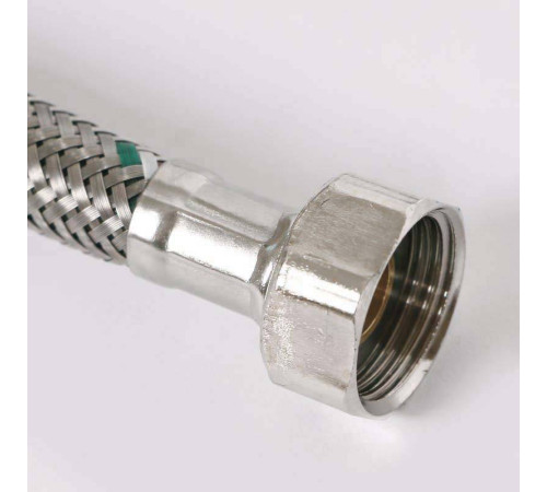 Гибкая подводка для воды Uni-Fitt DN 8 1/2 ВВ 200 см нержавеющая сталь 500S2020