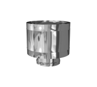 Зонт дымохода с ветрозащитой Ferrum Зонт-Д AISI 430 0.5 мм Ф130 Af1806