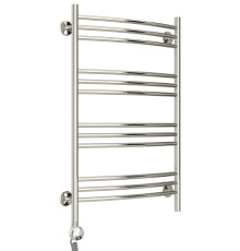 Полотенцесушитель электрический Стилье Формат 10 55.8x80 см выгнутый левый без покрытия 00511-8050