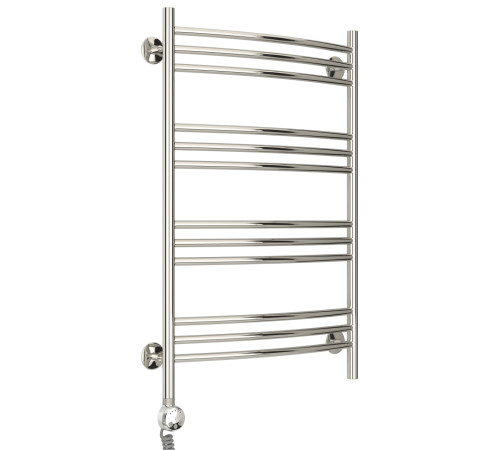 Полотенцесушитель электрический Стилье Формат 10 55.8x80 см выгнутый левый без покрытия 00511-8050