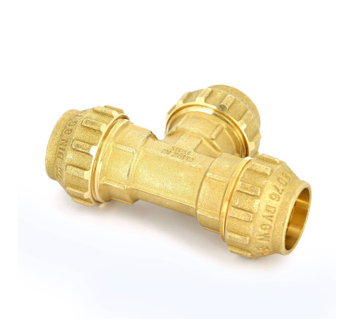 Тройник обжимной Tiemme 25х2.5 мм 3400021