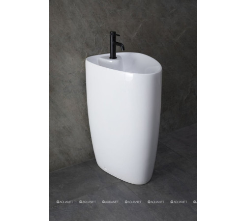 Раковина напольная Allen Brau INFINITY 2 с отв. под смеситель 860x580 мм 4.21015.20