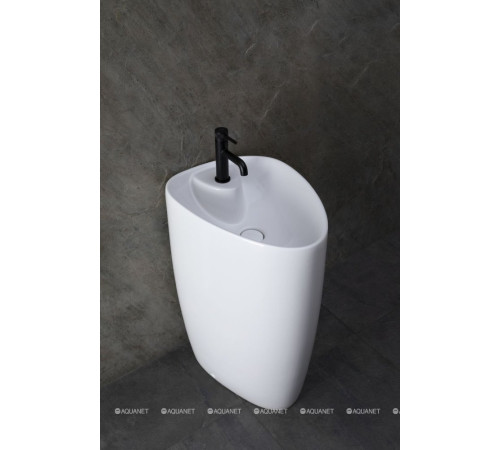 Раковина напольная Allen Brau INFINITY 2 с отв. под смеситель 860x580 мм 4.21015.20