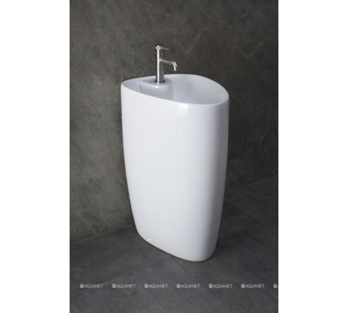 Раковина напольная Allen Brau INFINITY 2 с отв. под смеситель 860x580 мм 4.21015.20