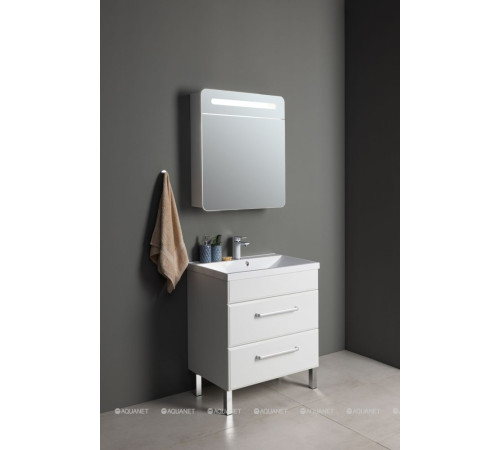 Тумба под раковину Aquanet Лукка 58 белый 00302396
